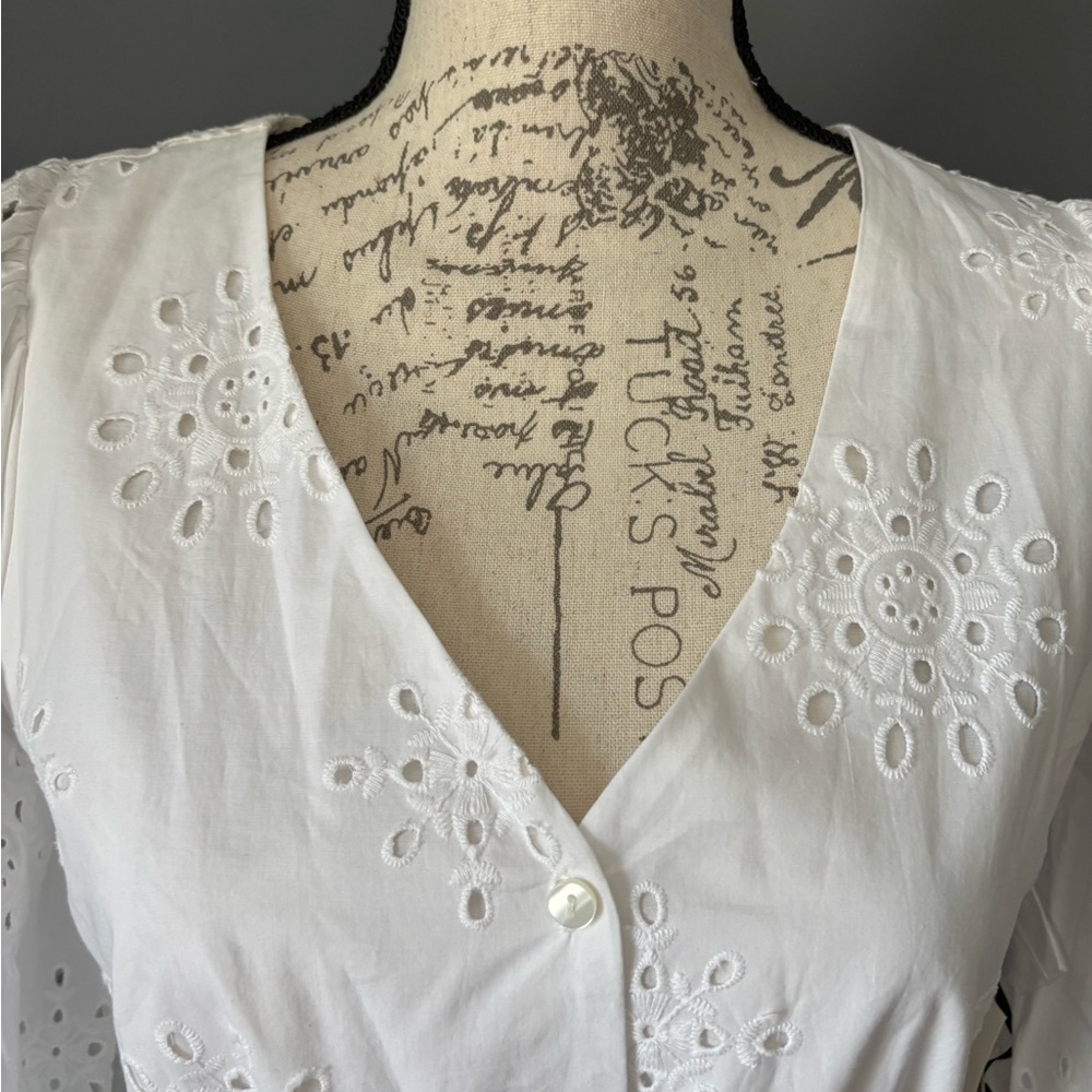 1. State White Eyelet Dress - Picture 6 of 10